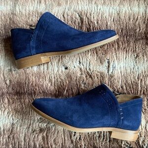 Italeau Florence Bootie Denim Suede